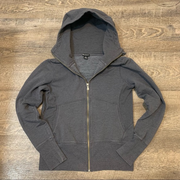Champion Grey Full Zip Sweater - Picture 1 of 9